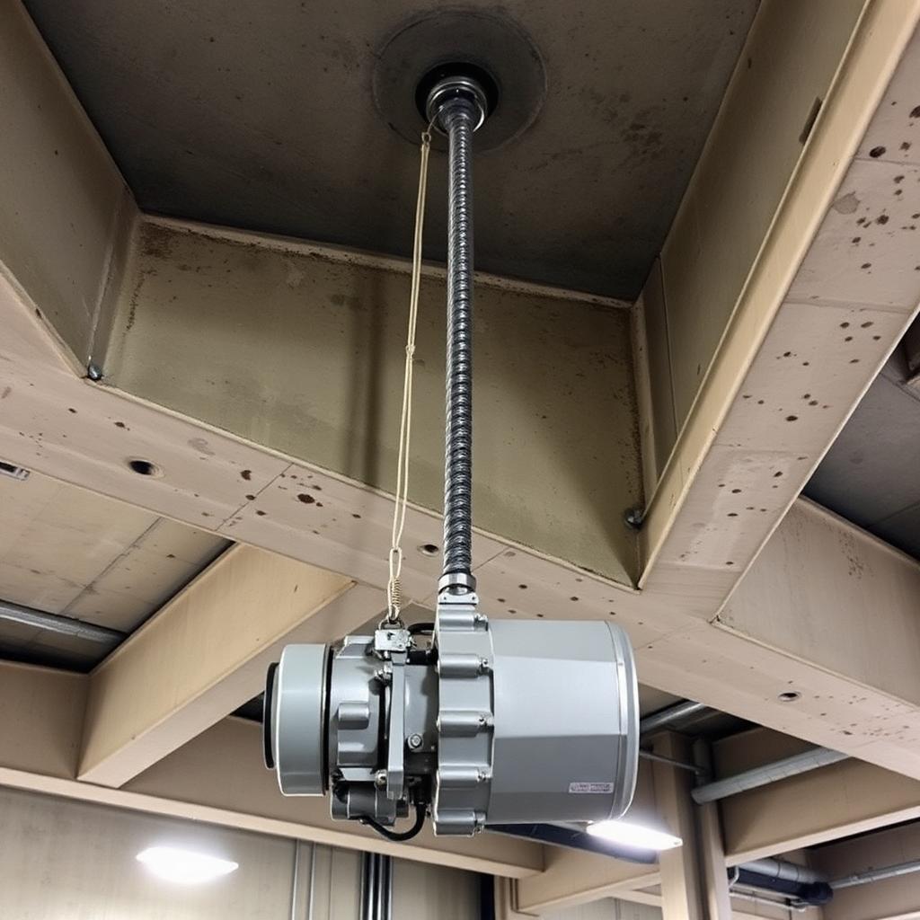 Threaded rod hanger for MEP equipment