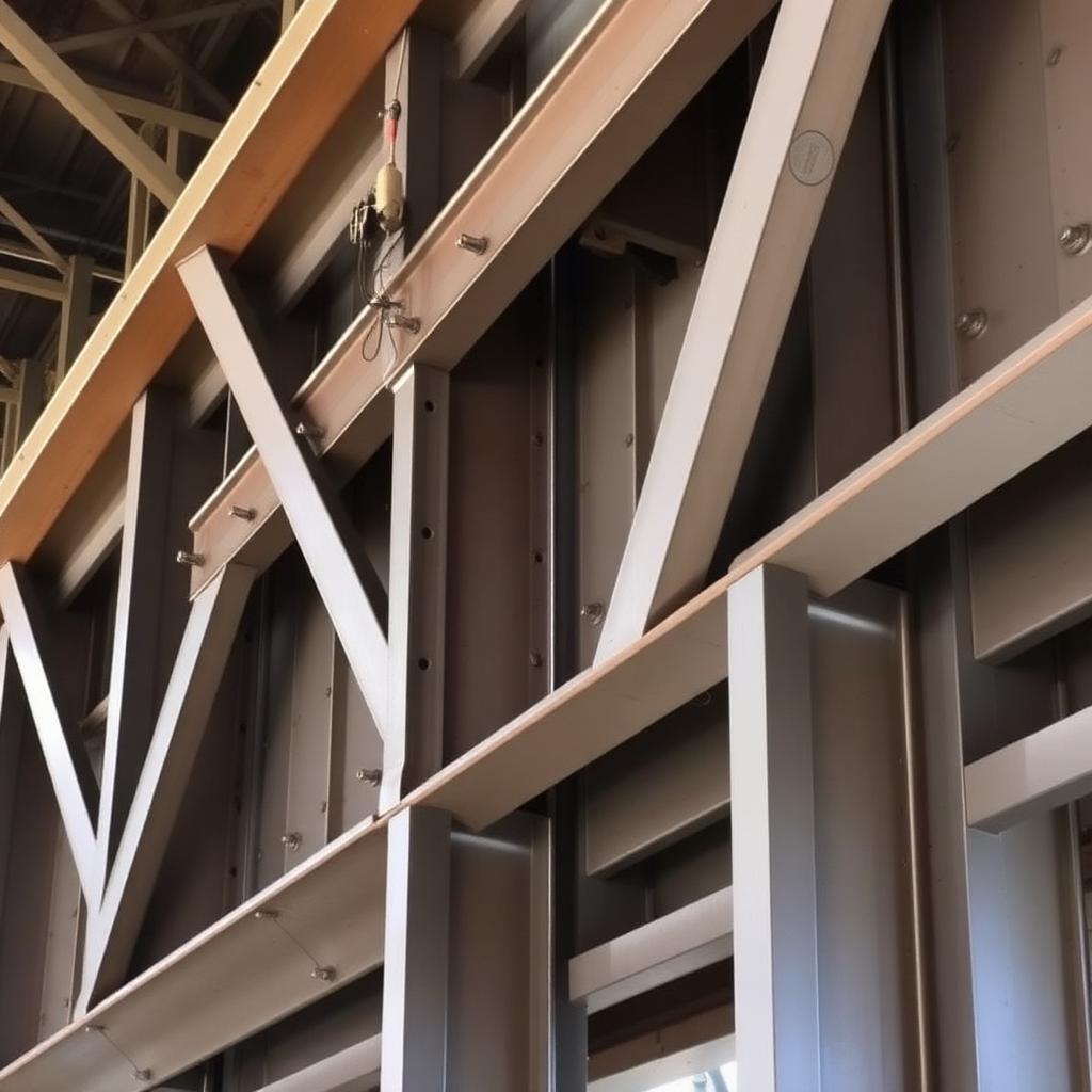 Handle shear buckling / tension-field