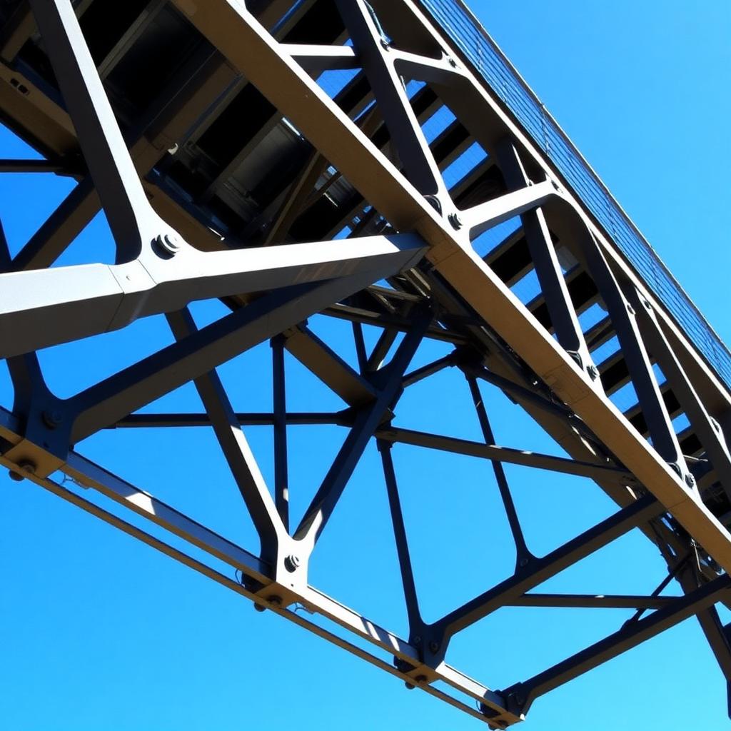 Structural steel framing — identify each element by dragging the labels