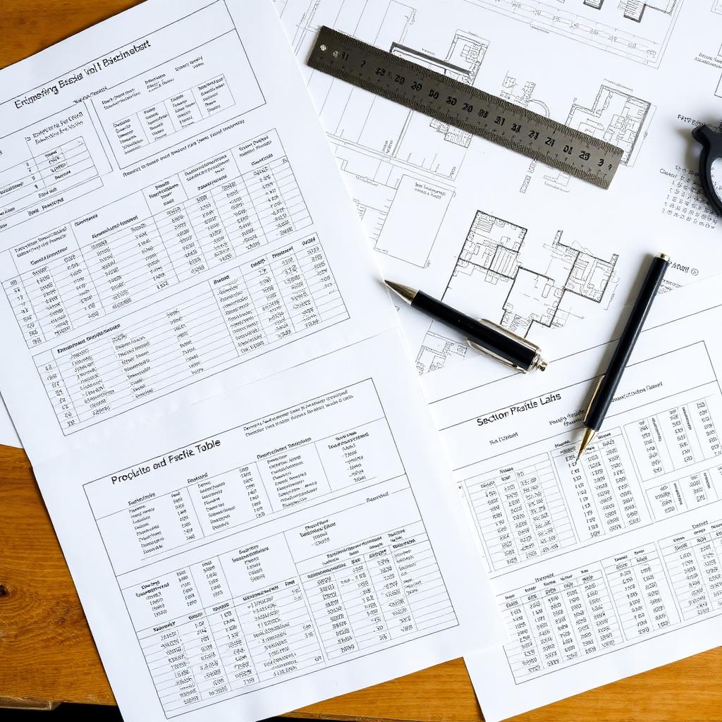 Engineering Tables